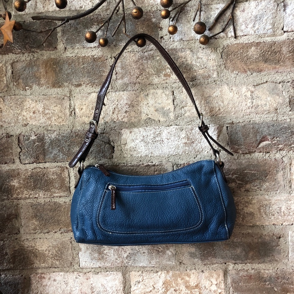 small genuine leather shoulder bag